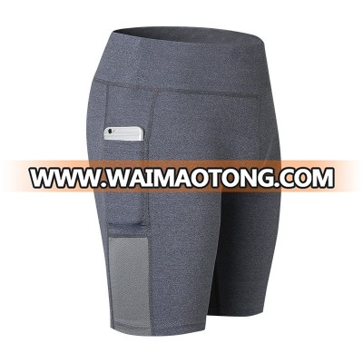 Women Breathable Pocket Trousers custom compression shorts