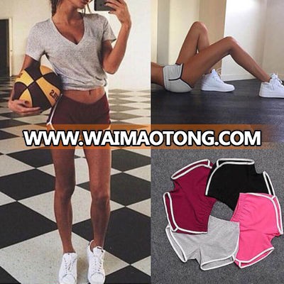 Sexy Women wholesale mesh gym booty shorts