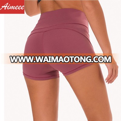 2019 Private Label Yoga Shorts Pants  For Women